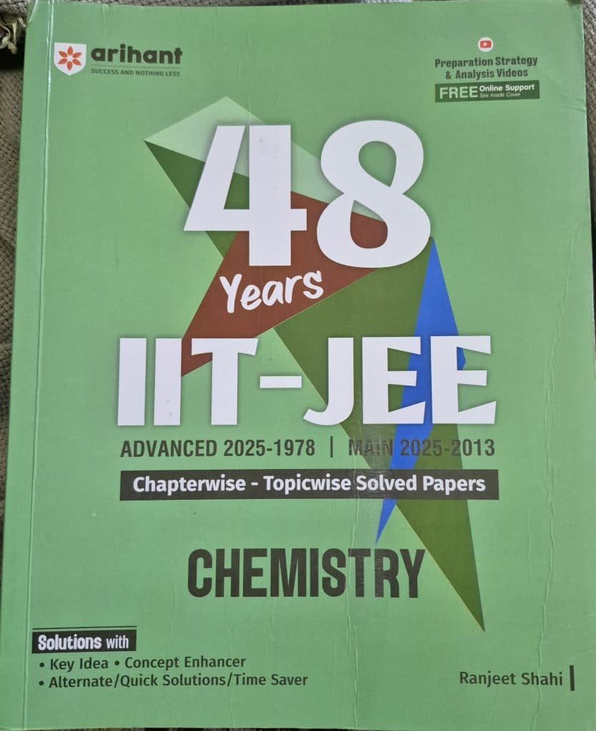 arihant chemistry solved papers