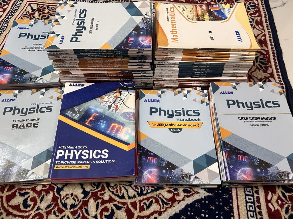 Complete ALLEN JEE package (modules + RACE+Theory)