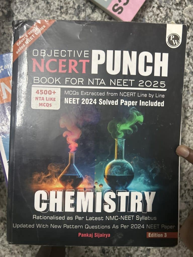 Objective NcERT punch bk for NTA Neet – chemistry