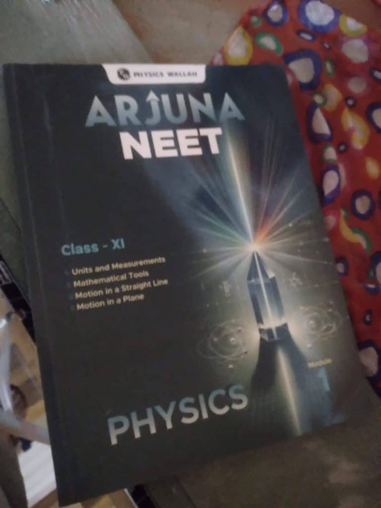 PW Arjuna NEET physics and chemistry modules