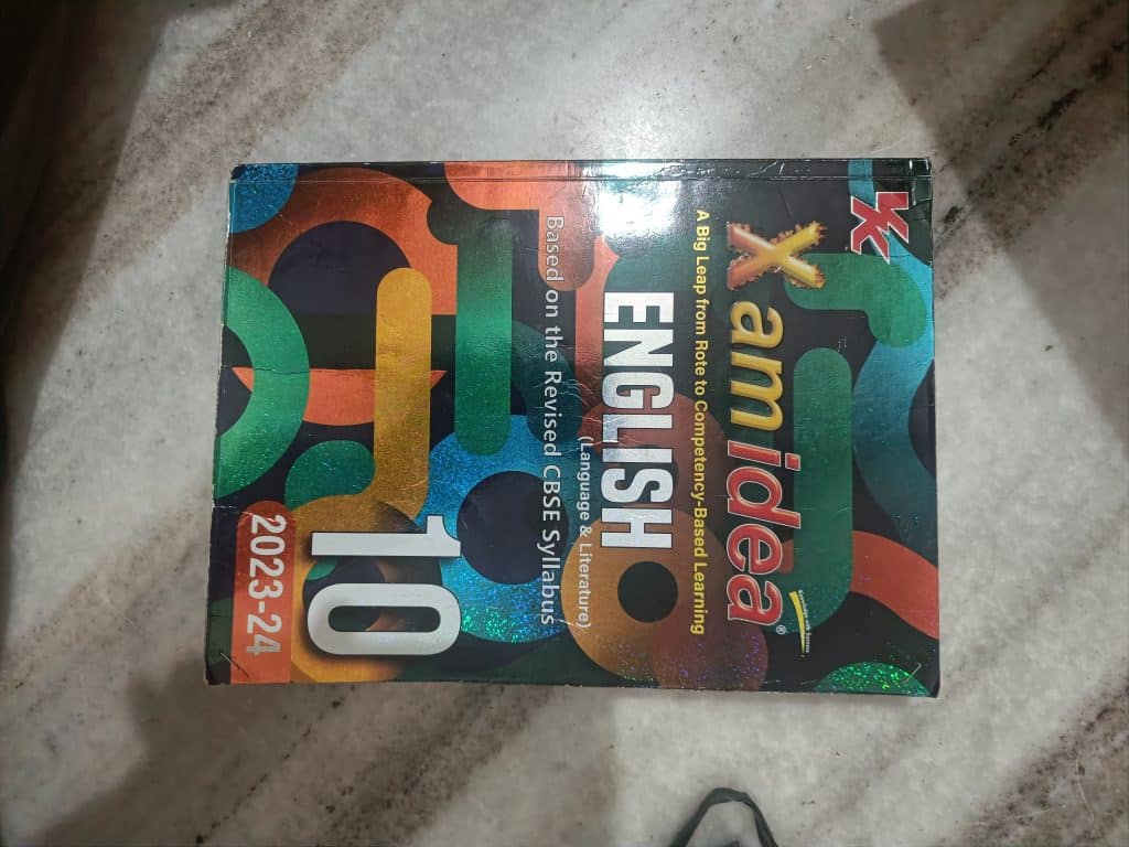 Exam Idea English Book Class 10th