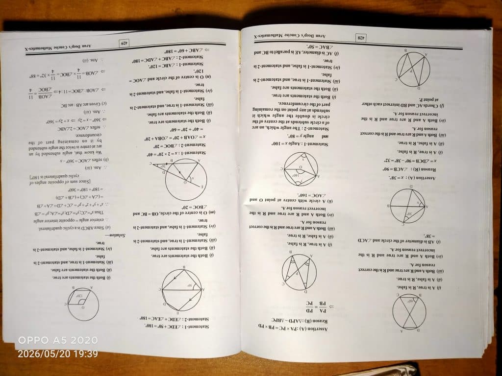 Arun Deep Self Help ICSE Maths Class 10 2025-26 photo 3