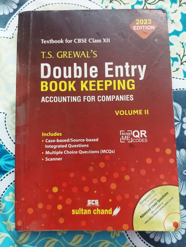 T.S. Grewal Accountancy Vol-ll, Class 12