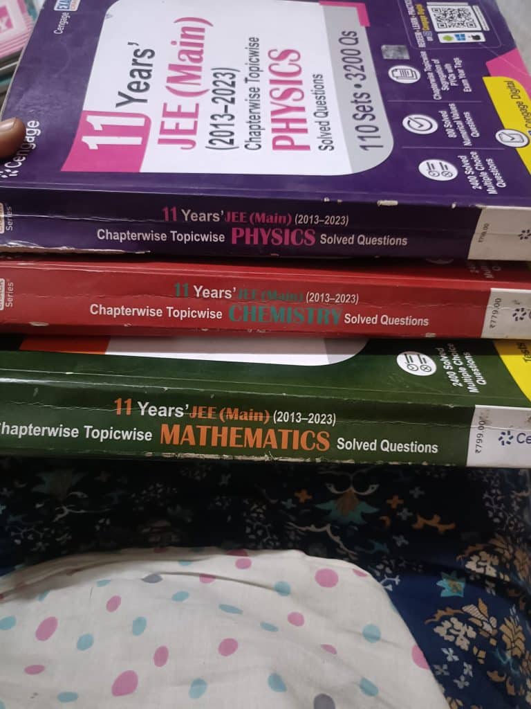 Cengage JEE Mains PYQ set of 3 books M