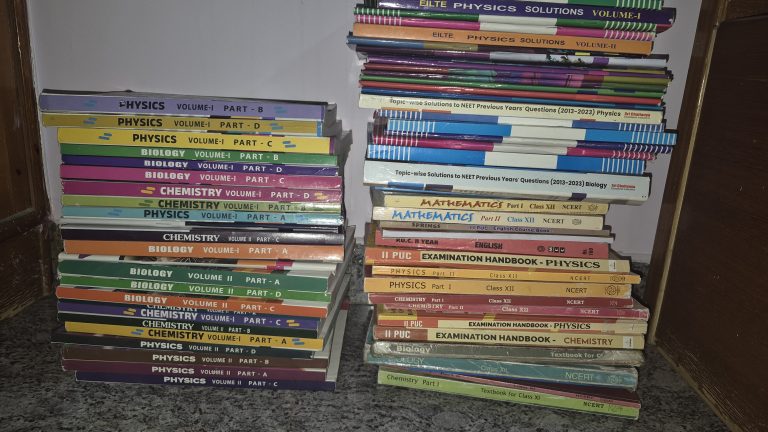 Varsity class 11 and 12 materials including ncert