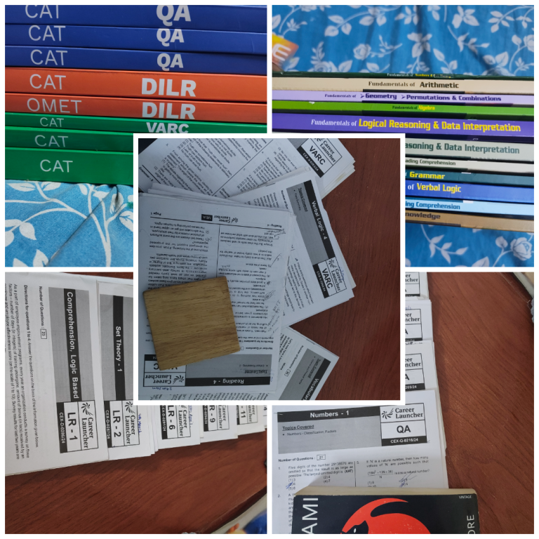 Unacademy & Career Launcher CAT Books + Notes Bund