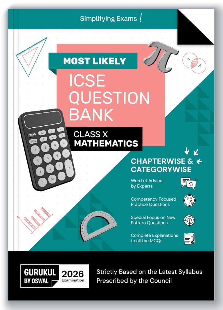 ICSE Question Bank Class X Math