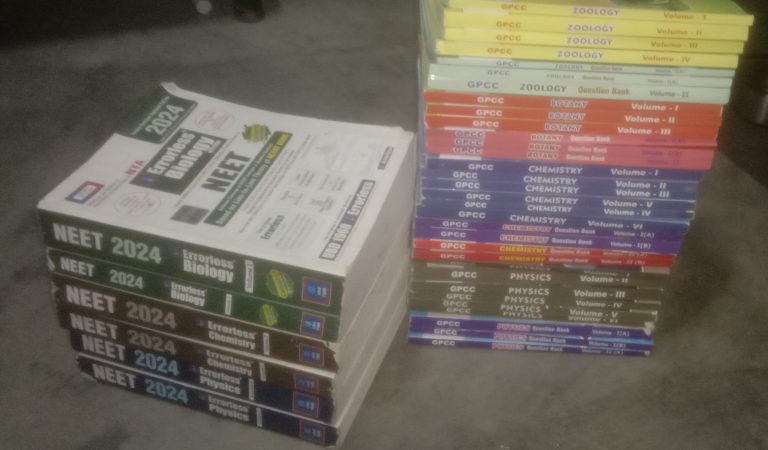 NEET Prep Books( Green Park + Errorless)