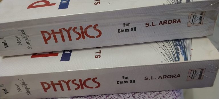 Physics, S.L.Arora class-XII