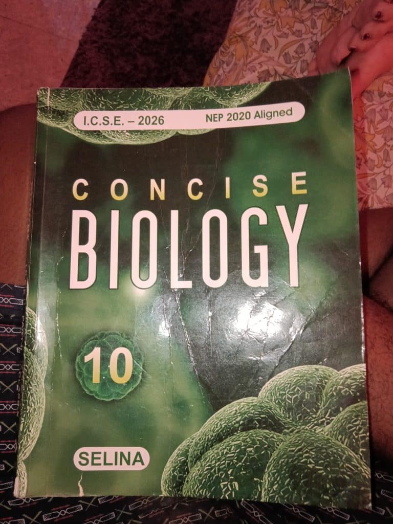 Concise Biology selina class 10