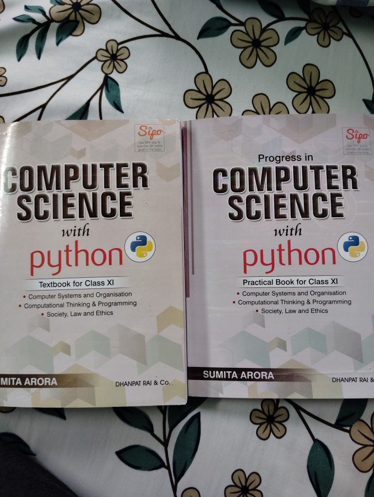 Computer science with python for grade 11