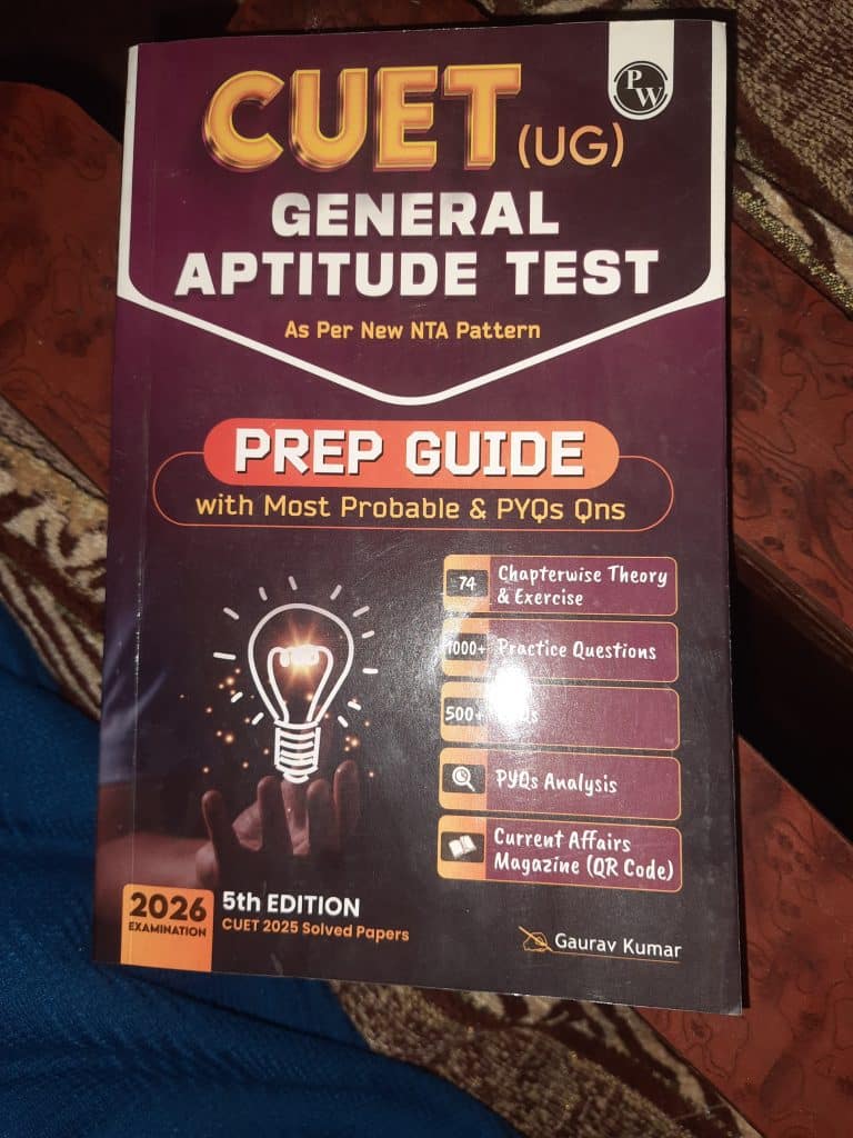 Cuet ug general aptitude test , gayrav kumar