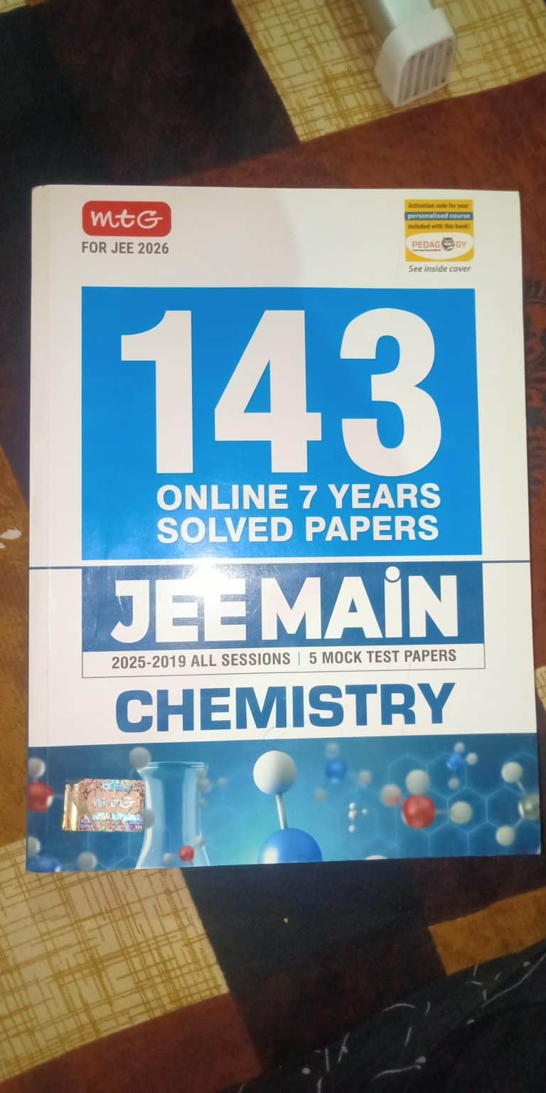 143 online 7 years solved papers for JEE mains