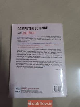 COMPUTER SCIENCE WITH PYTHON