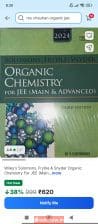 Ms chauhan organic chemistry jee