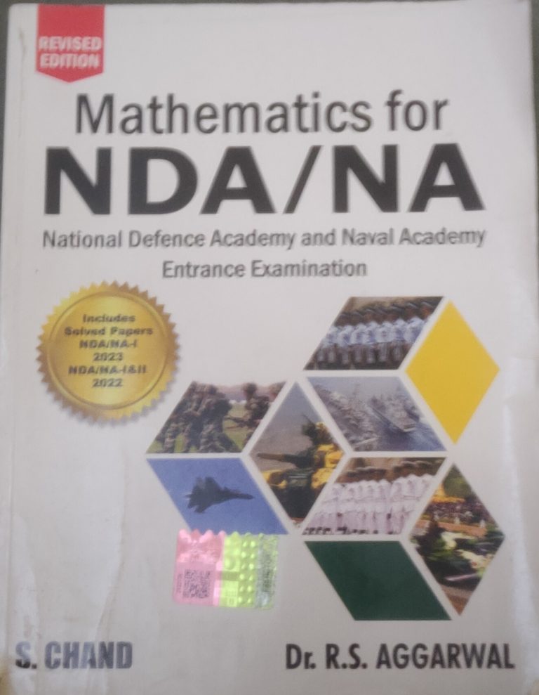 Mathematics for nda / na by Dr. R.s aggarwal