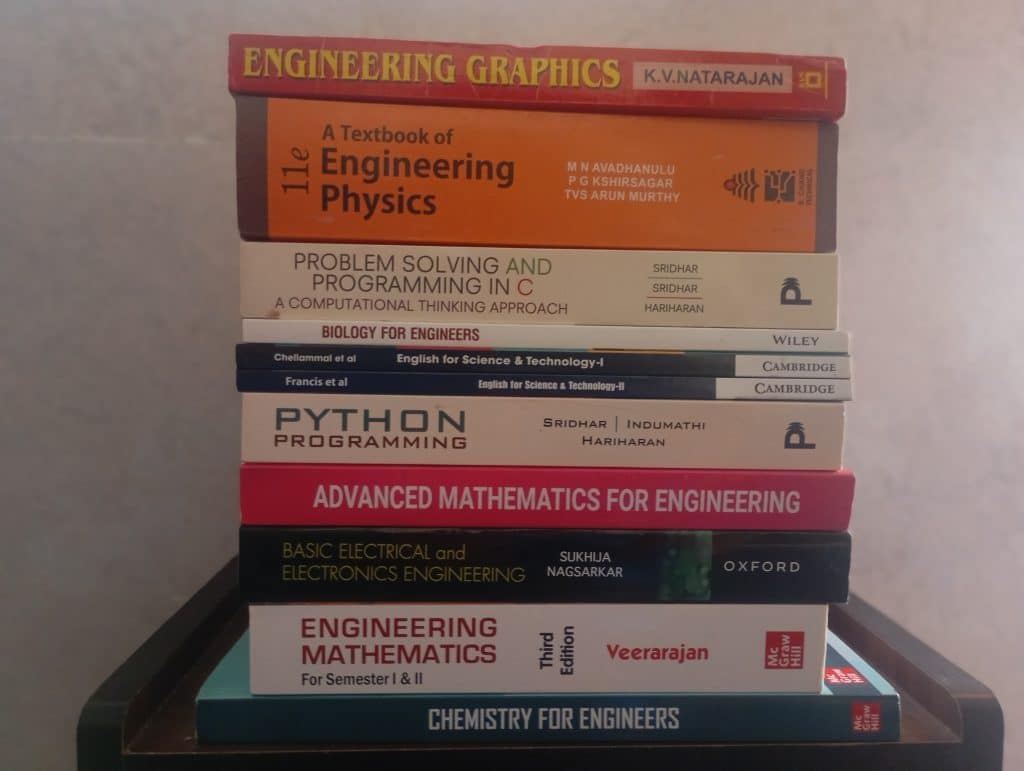 First YEAR ENGINEERING BOOKS
