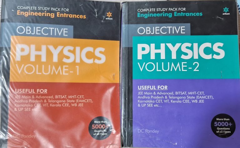 Arihant objective physics volume 1 and volume 2