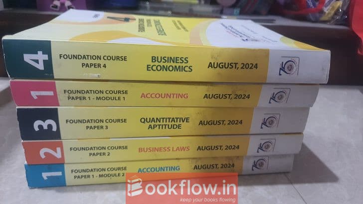 CA Foundation Books