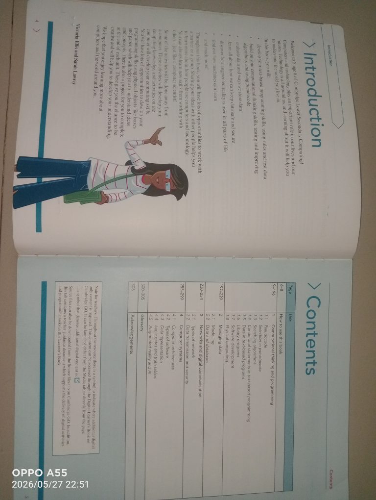 Cambridge stage 8 ict
