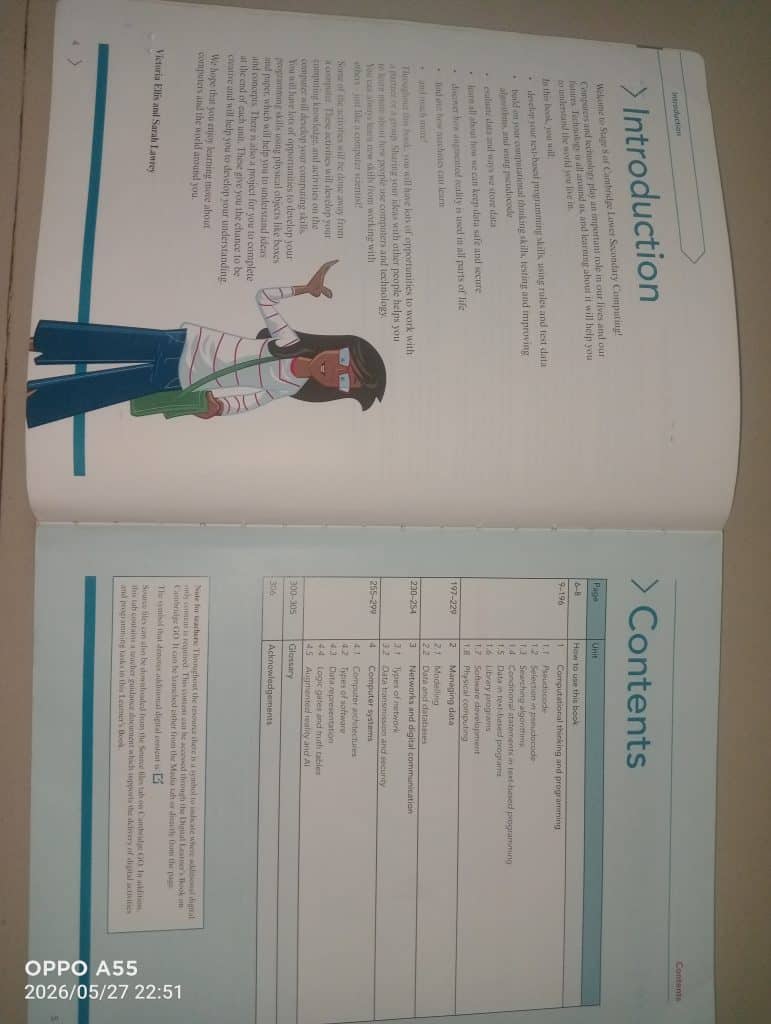 Cambridge stage 8 ict
