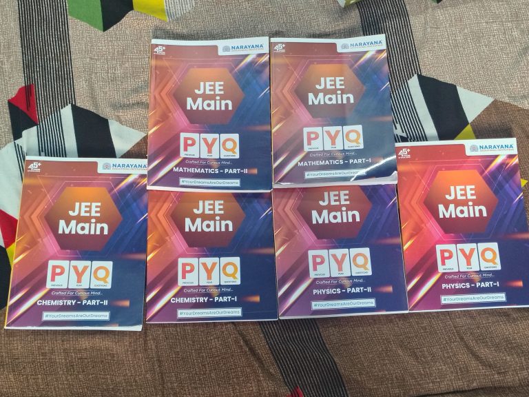 Narayana jee mains pyqs all chapter wise