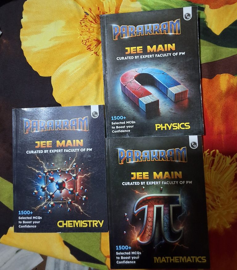 PW prakram jee main books