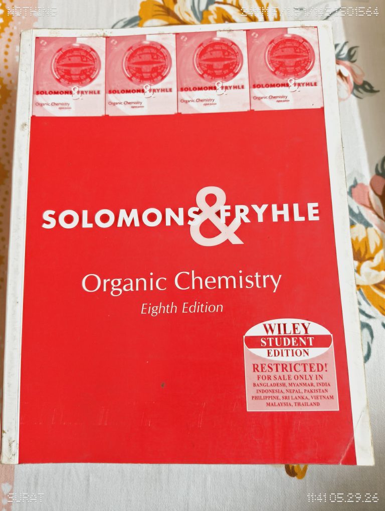 Solomon & Fryhle Organic Chemistry