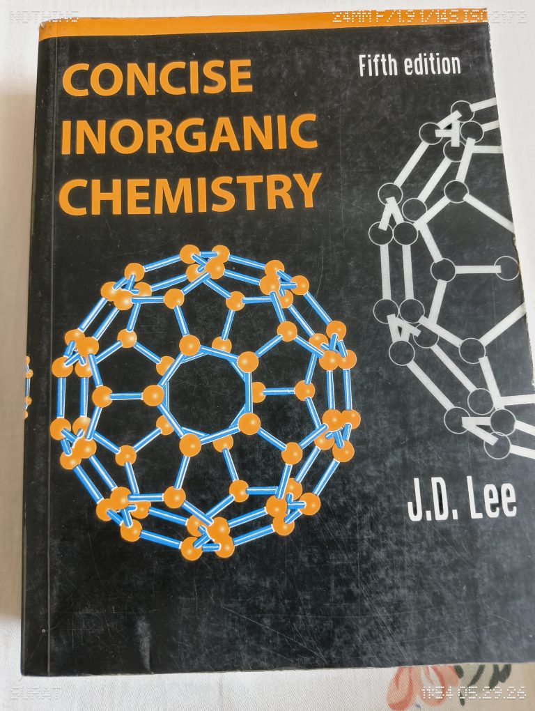 Concise Inorganic Chemistry