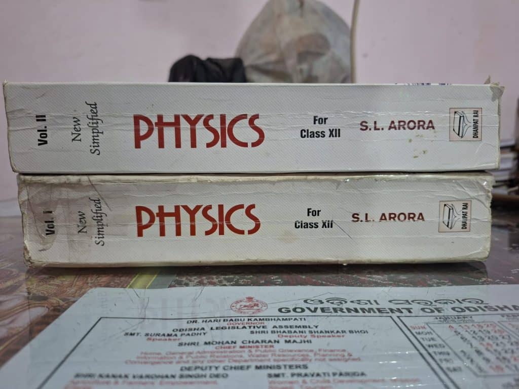 Sl Arora Volume 1 and Volume 2
