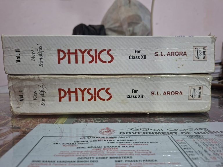Sl Arora Volume 1 and Volume 2