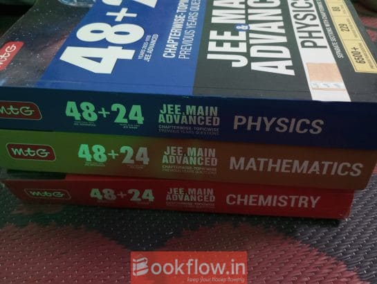 Mtg 48+24 years jee mains and Advanced pyq books
