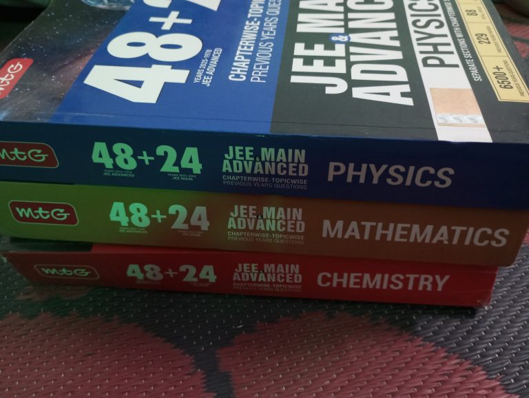 Mtg 48+24 years jee mains and Advanced pyq books