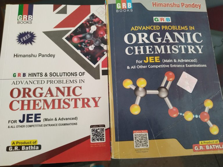 Grb Advanced Problems in Organic Chemistry for Nee