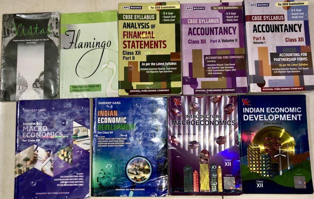 CBSE Class 12 Commerce Stream Books