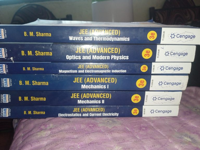 BM Sharma physics cengage 2025 series