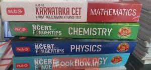MTG fingertips Mathematics Kcet , physics chemistr