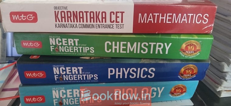 MTG fingertips Mathematics Kcet , physics chemistr