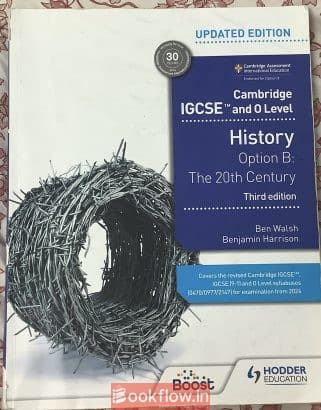 History option B the 20th century