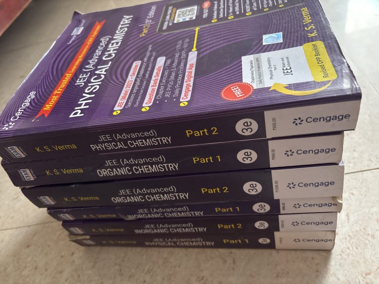 Cengage JEE advanced chemistry books total 6 books