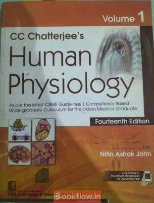 Human physiology c.c Chatterjee’s , volume 1 and 2
