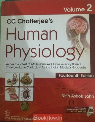 Human physiology c.c Chatterjee’s , volume 1 and 2