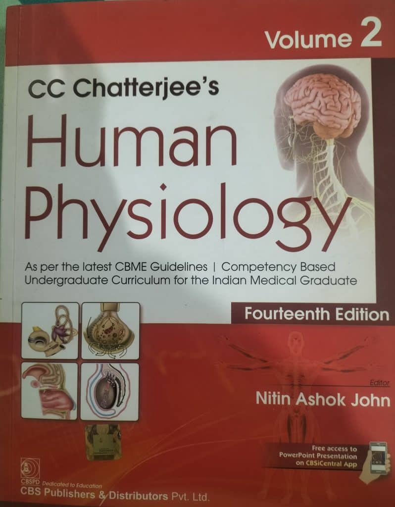 Human physiology c.c Chatterjee’s , volume 1 and 2 photo 3