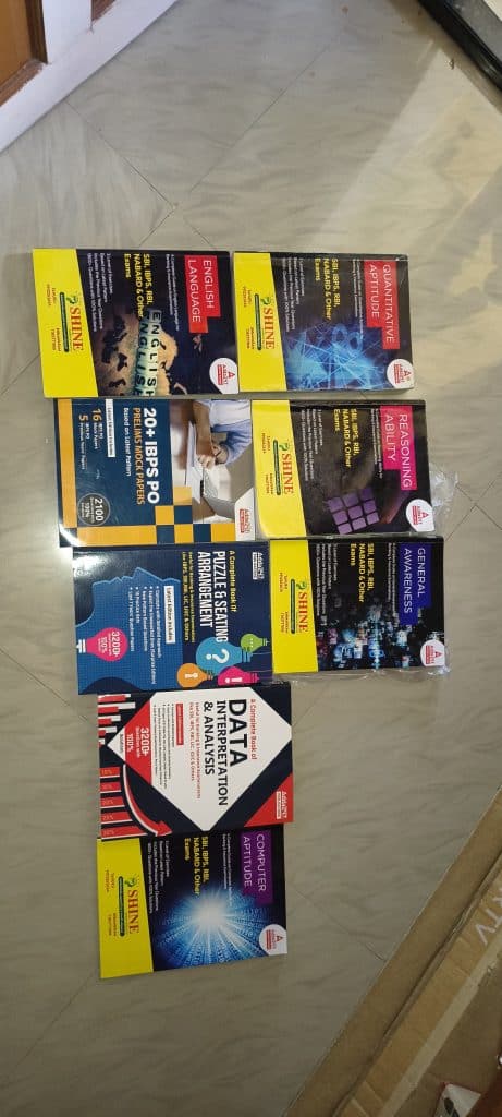 Banking exam preparation books set