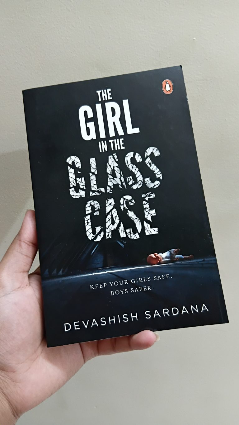 The girl in glass case