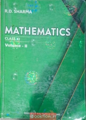 RD Sharma Mathematics XI ...