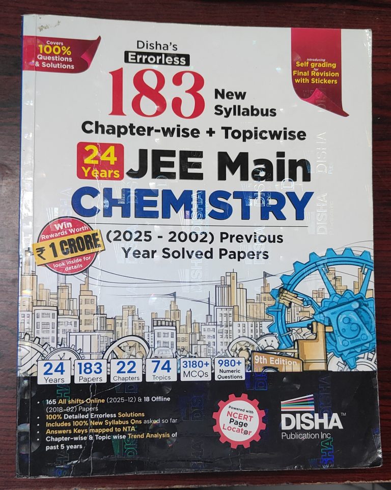Chemistry JEE Advance