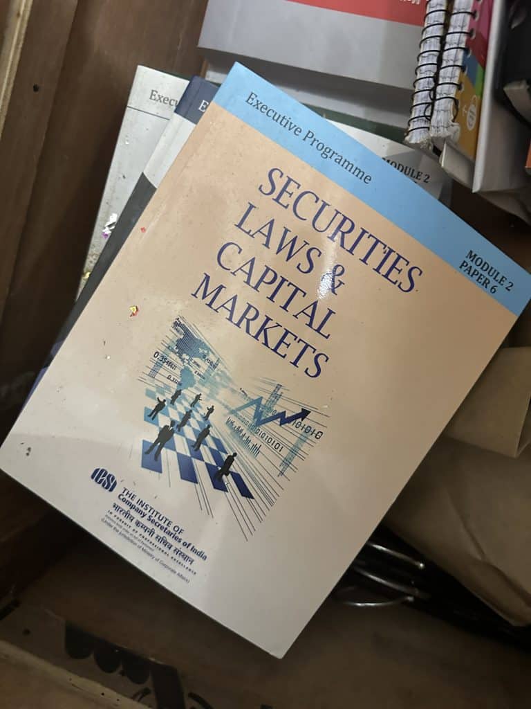 securities laws and capital markets