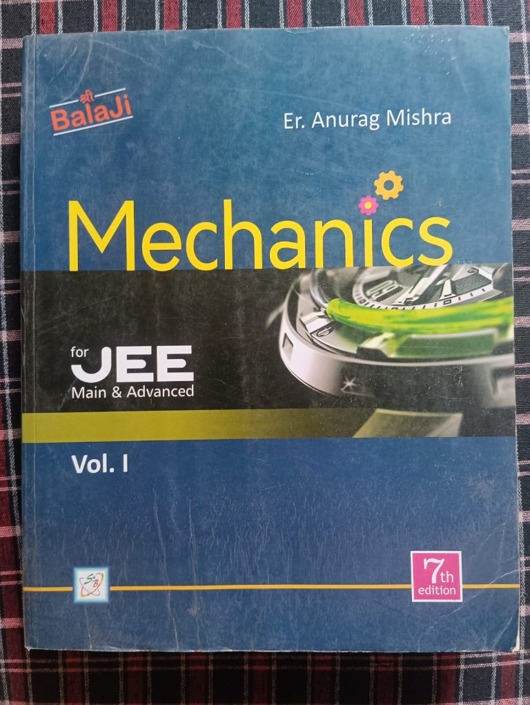 Er. Anurag Mishra Balaji Advanced Physics Set 5