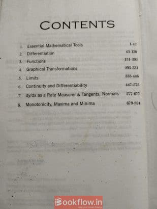Differential Calculus for JEE main and Advanced Ar